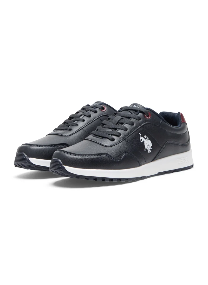 U.S. Polo Assn. Men's Navy Casual Sneakers - Classic Style with Cushioned Comfort