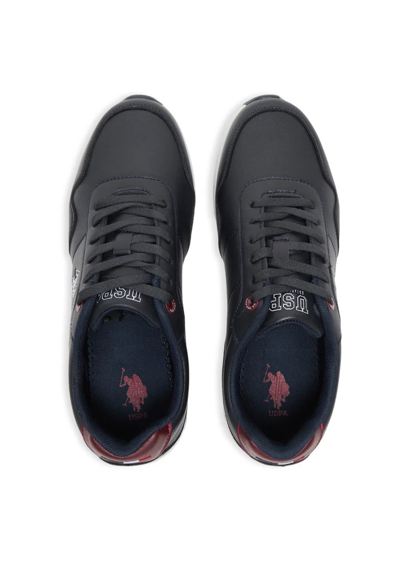 U.S. Polo Assn. Men's Navy Casual Sneakers - Classic Style with Cushioned Comfort