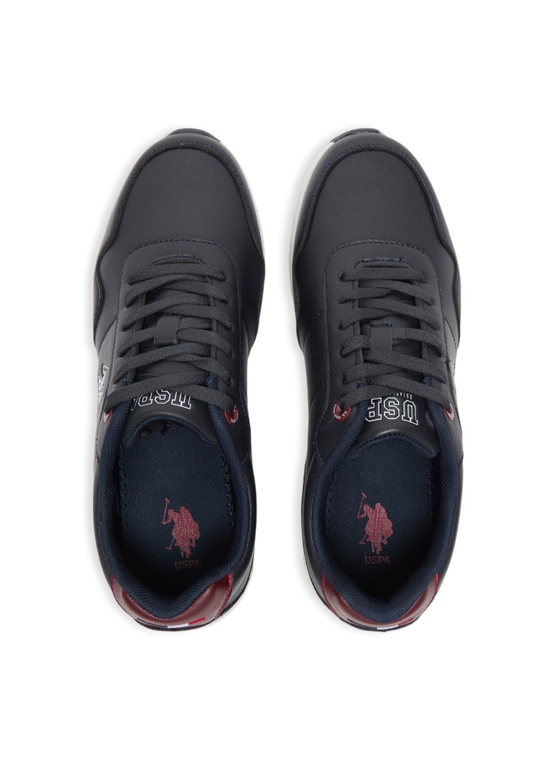 U.S. Polo Assn. Men's Navy Casual Sneakers - Classic Style with Cushioned Comfort  - Image 3