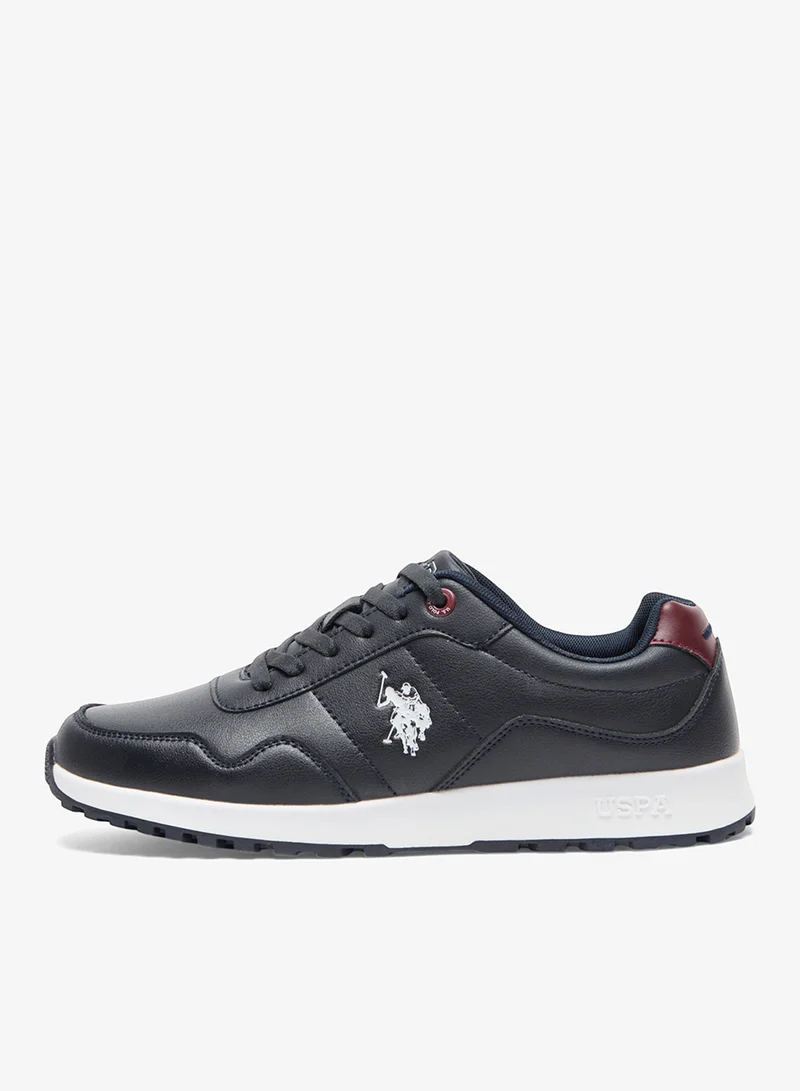 U.S. Polo Assn.  Men's Navy Casual Sneakers - Classic Style Shoes with Cushioned Comfort for Men | Best Price UAE