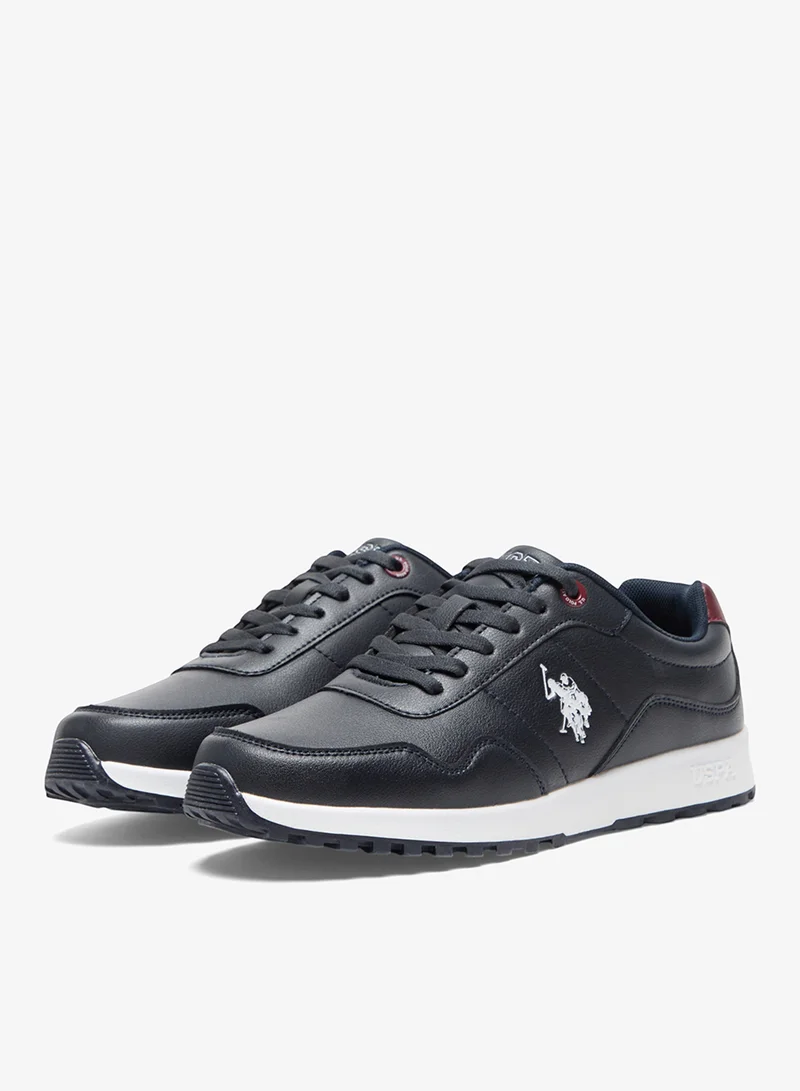 U.S. Polo Assn.  Men's Navy Casual Sneakers - Classic Style Shoes with Cushioned Comfort for Men | Best Price UAE
