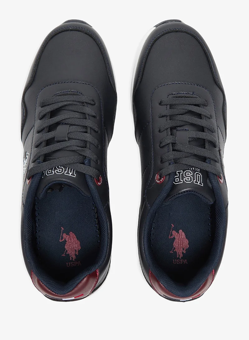 U.S. Polo Assn.  Men's Navy Casual Sneakers - Classic Style Shoes with Cushioned Comfort for Men | Best Price UAE
