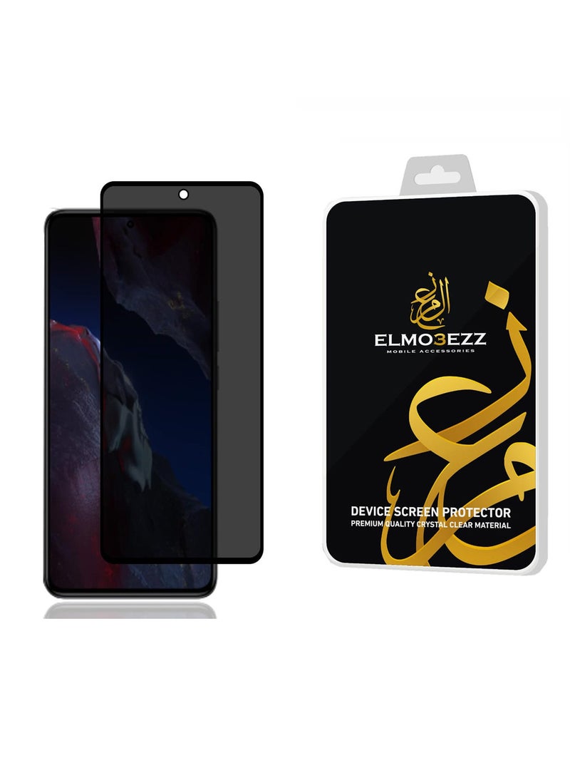 Glass Screen Samsung Galaxy A06 Privacy Screen Protector Glass, 9H Hardness Tempered Glass Privacy Screen Protector,Anti Spy,Anti- Scratch,Bubble Free (Does not support fingerprint)