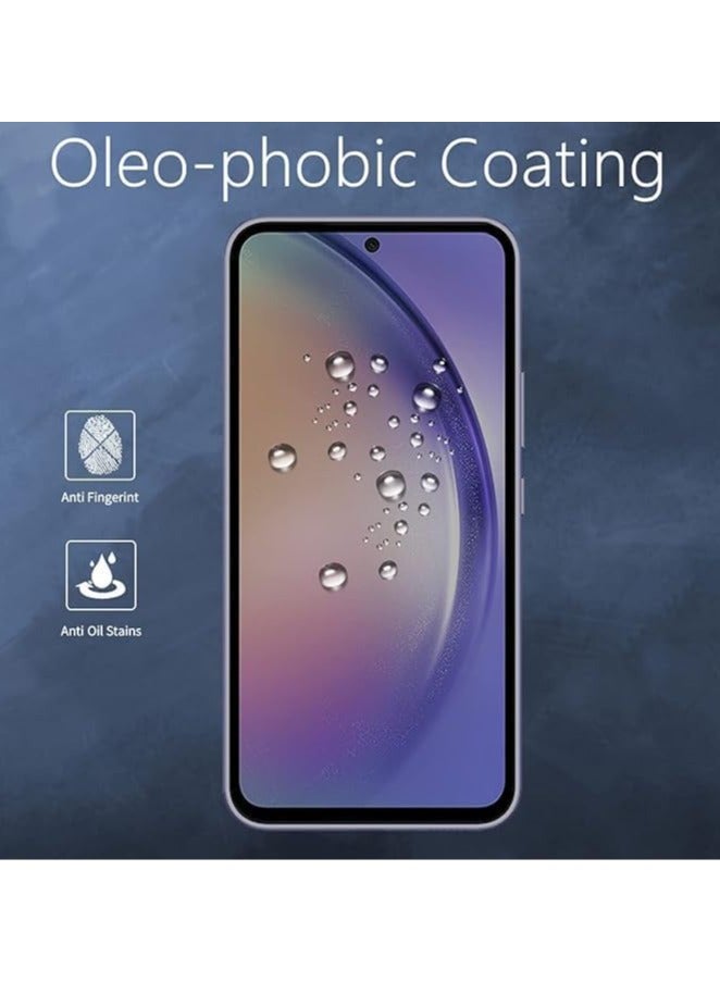 Glass Screen Samsung Galaxy A06 Privacy Screen Protector Glass, 9H Hardness Tempered Glass Privacy Screen Protector,Anti Spy,Anti- Scratch,Bubble Free (Does not support fingerprint)