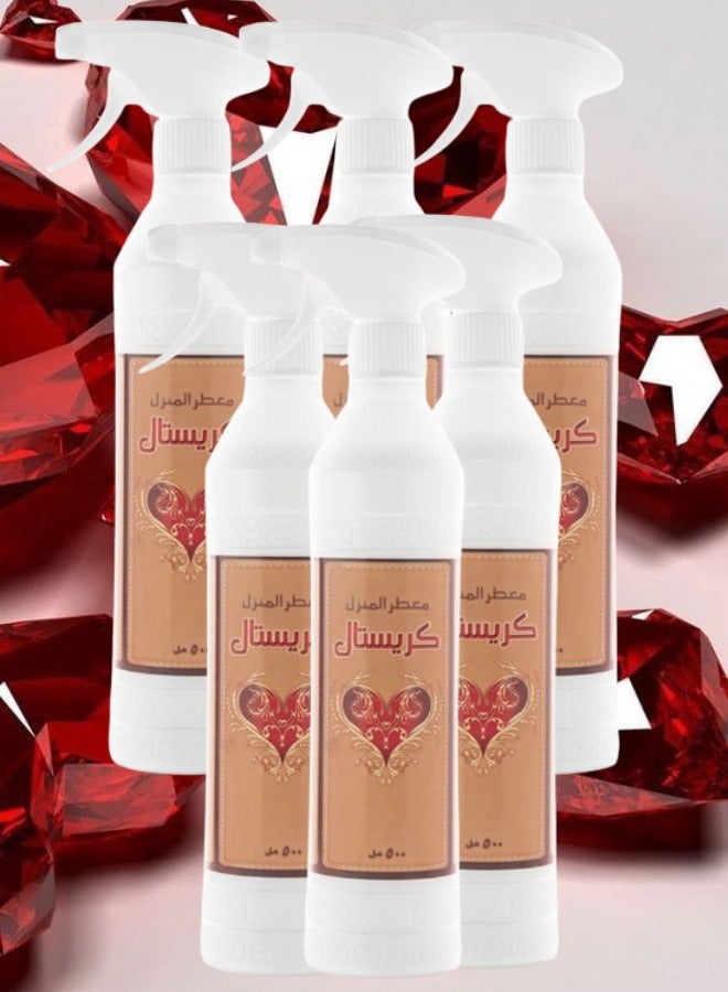 بانافع 6 قطع معطر المنزل كريستال 500مل - Image 1