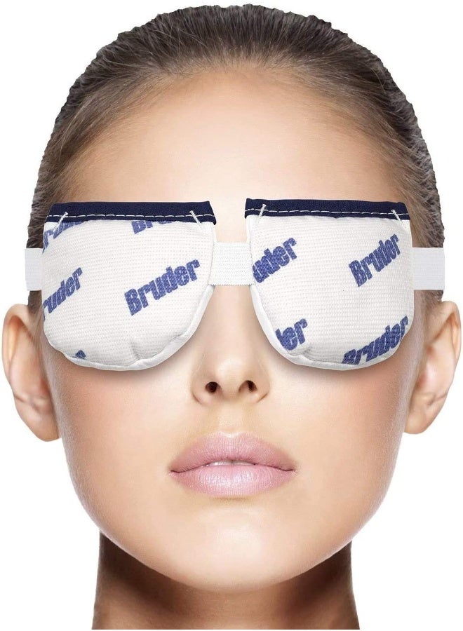 Bruder Moist Heat Eye Compress, Microwave Activated, Eye Mask, Reusable, Washable, And Non-Allergenic, Fast Acting And Effective Relief For Dry Eye And Other Eye Irritation |(Pack Of 2) - Image 3