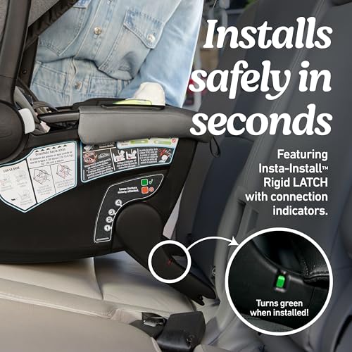 Graco Gomax Infant Car Seat, Baseless Car Seat with Canopy, Rear Facing, Lightweight Carseat - Image 3