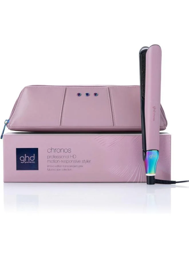 ghd GHD Chronos Hair Straightener Pink Collection | Limited Edition Precision Styler for Sleek & Smooth Hair