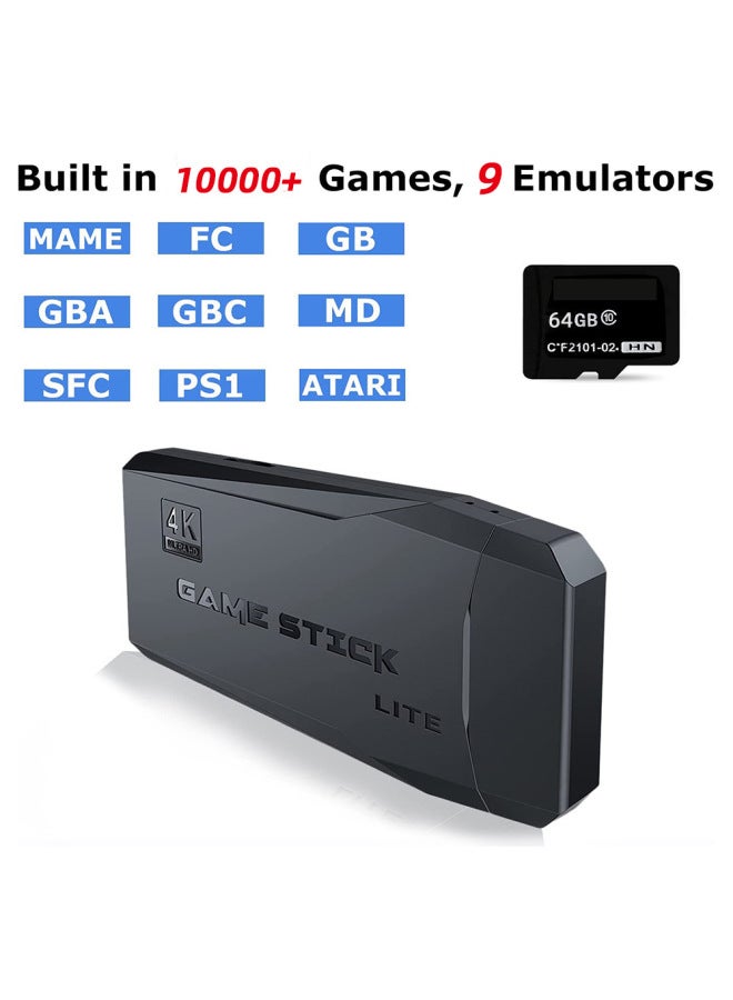 جهاز ألعاب إم8 المتصل بالتلفزيون لاسلكيًا مع مقبضين، صندوق ألعاب عالي الدقة HDMI، أركيد منزلي للحنين إلى الماضي - Image 2