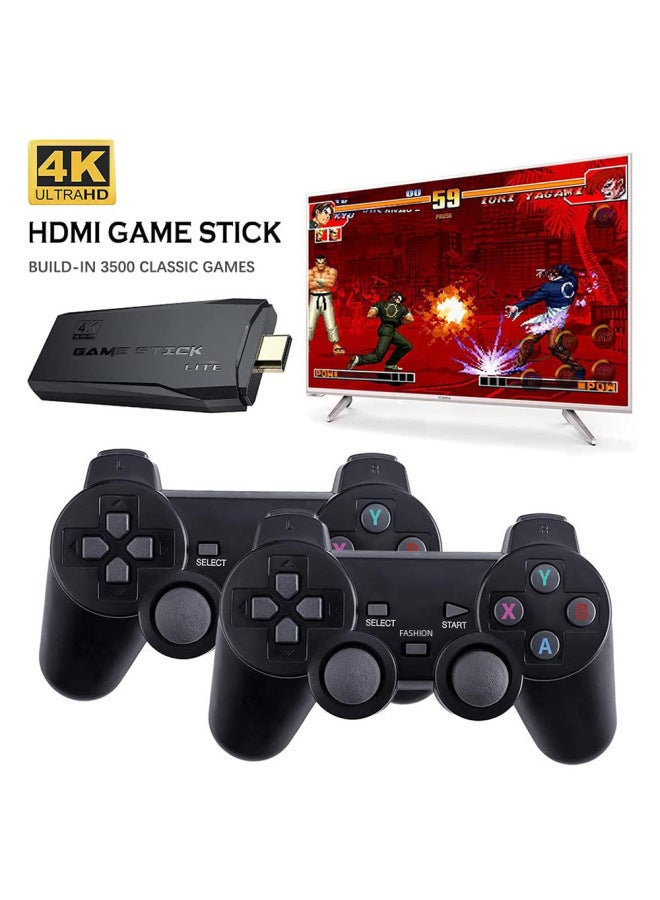جهاز ألعاب إم8 المتصل بالتلفزيون لاسلكيًا مع مقبضين، صندوق ألعاب عالي الدقة HDMI، أركيد منزلي للحنين إلى الماضي - Image 3