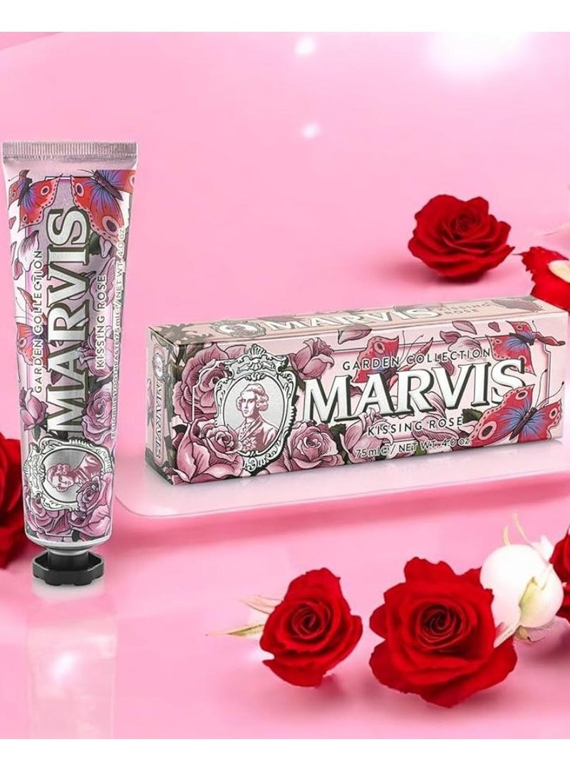 Marvis Kissing Rose Toothpaste 85 ml