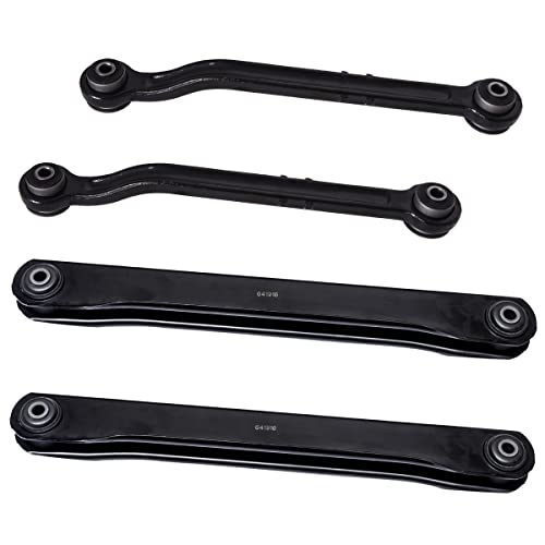 AUQDD 4Pc Suspension Rear Control Arm Compatible With 02-10 Cadi-llac Escalade /07-10 Chevy Avalanche,00-10 Tahoe /00-10 G-M-C Yukon (Replace # K641916 K641866 521-969 521-970 15239738 15208540) - Image 1