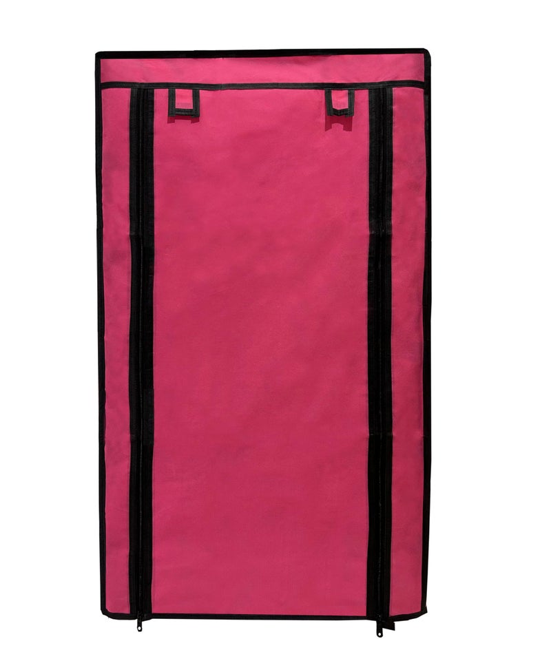 PHILOSHOP Cover for Shoe Rack Home Only for 6-Layer Portable Foldable Shoe Stand Non Woven Zipper Fabric Cover - Image 4