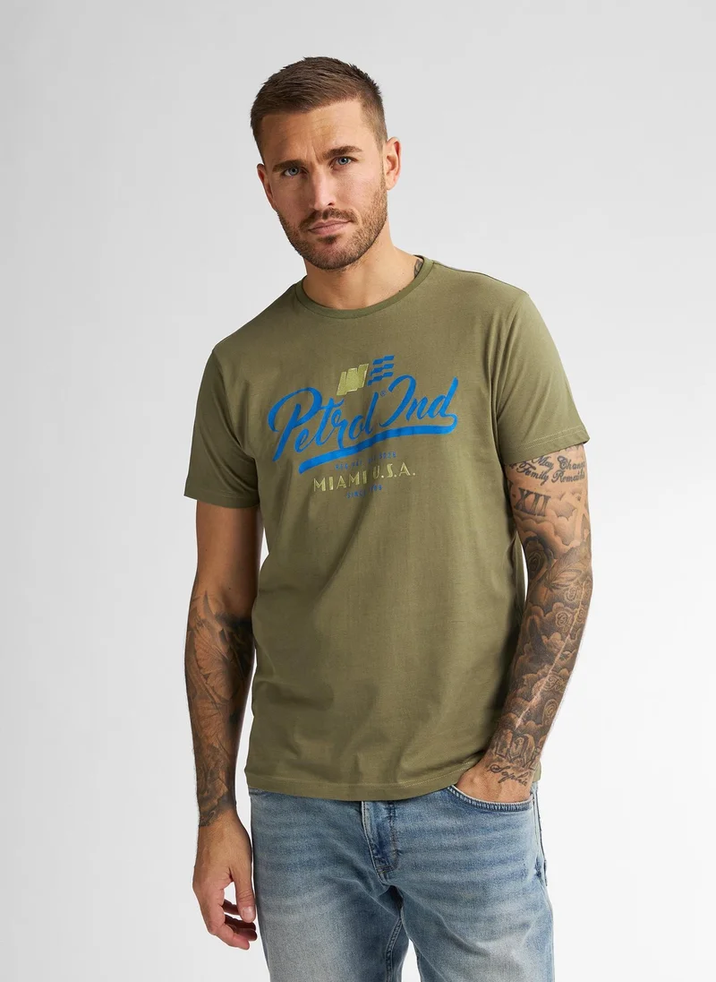 Petrol Industries Men T-Shirt SS Classic Print