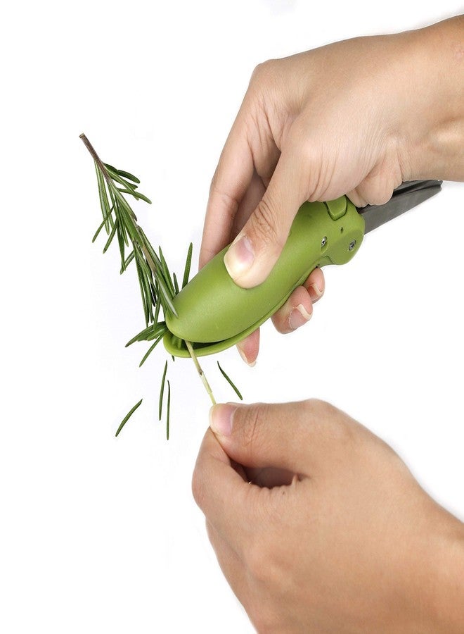 Prepara Herb Shears, Green - Image 4