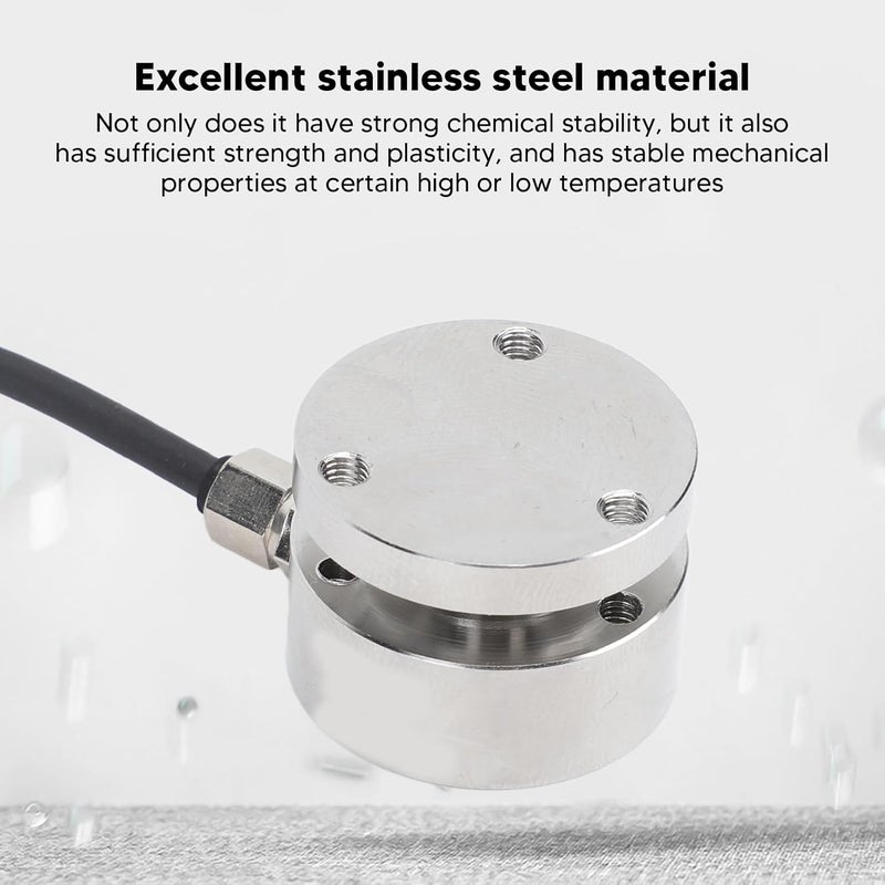Stainless Steel 500KG Load Cell Force Sensor Flat Membrane Weighing Transducer 5 15V - Image 4