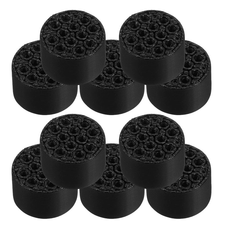 10pcs Miniature Dollhouse Stove Tiny House Kitchen Accessories Faux Coal Model Realistic Simulation Doll Play Toy Miniatures Figurines Black - Image 3