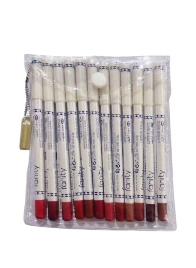 FANITY Lip Liner Set Multicolour