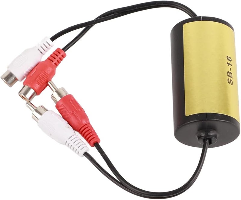 Chiciris Ground Loop Isolator Car Stereo Noise Reducer Amplifier Filter Signal Enhancement - Image 4
