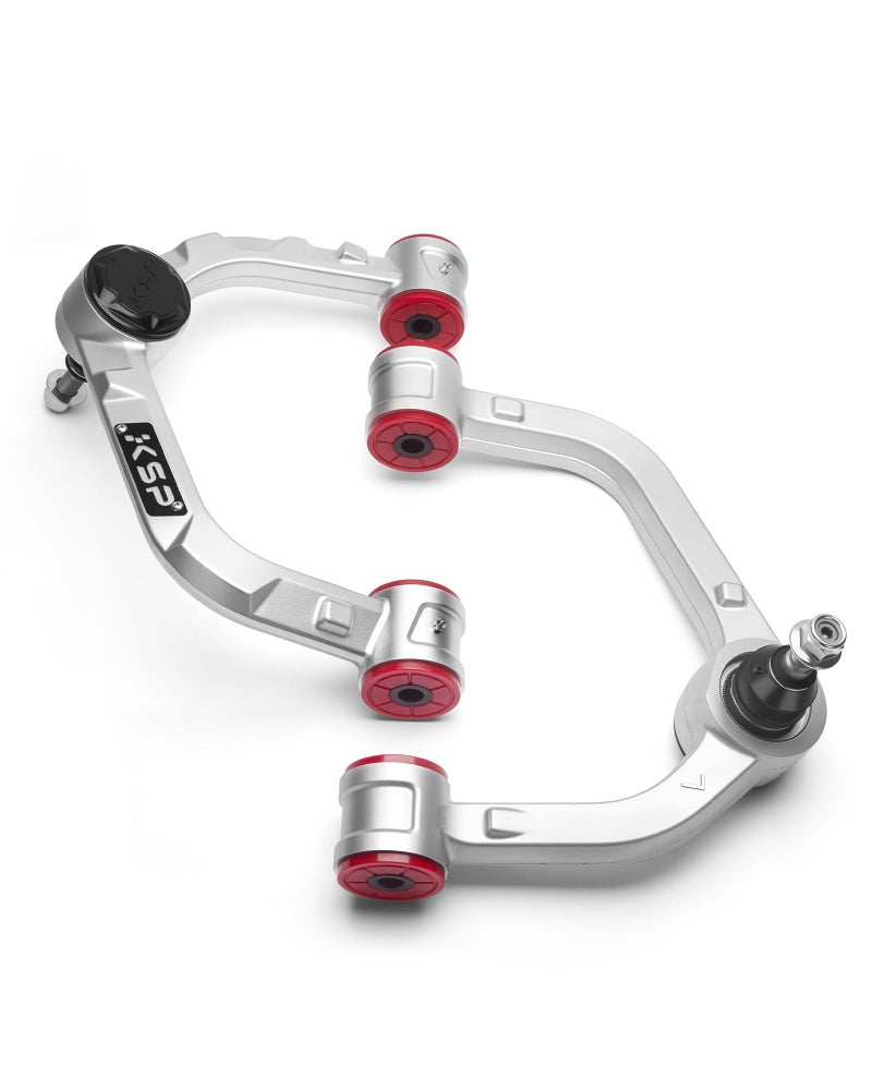 KSP F150 Aluminum Upper Control Arm for 24 Leveling lift Kits Adjustable Forged Control Arms Compatible with f150 20042020 Front Suspension Aarms Fit for Expedition Navigator 0622