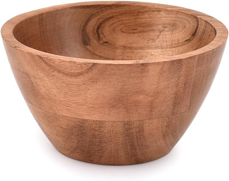 EDHAS Handmade Acacia Wood Bowl Set of 3 For Nuts Candy Appetizer Snacks Olive and Salsa Ideal for Dinner Parties  Family Gatherings 5 x 5 X 275 - Image 4