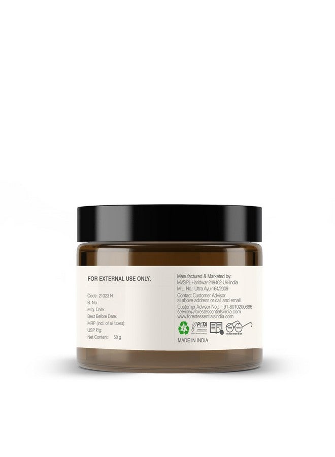 Forest Essentials Nourishing Facial Scrub Black Sesame & Jaggery | Ayurvedic Gentle Exfoliator | Daily Exfoliating Face Scrub For Normal Dry Skin | Moisturising & Clarifying Face Scrub - Image 5