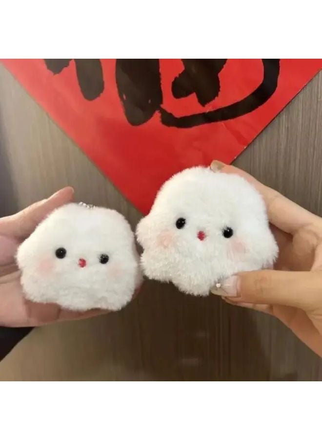 3pcs Little Ghost Plush Keychain Backpack Decoration Cute Soft Toy Gift - Image 5