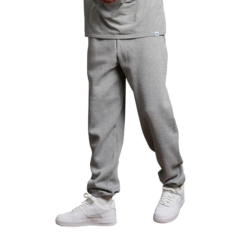 Russell Athletic Mens DriPower ClosedBottom Sweatpants with PocketsOxfordSmall