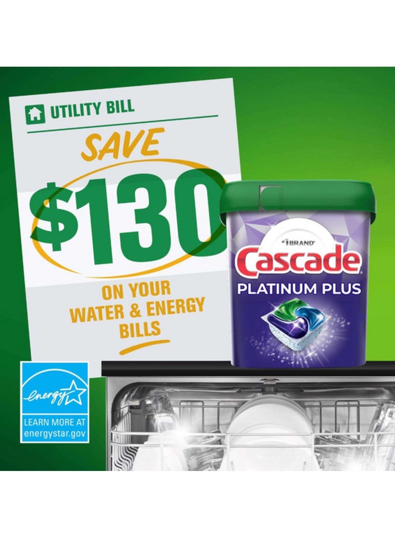 Cascade 28-Piece Platinum Plus Fresh Scent Pods Dishwasher Detergent Set White 15.3oz - Image 3