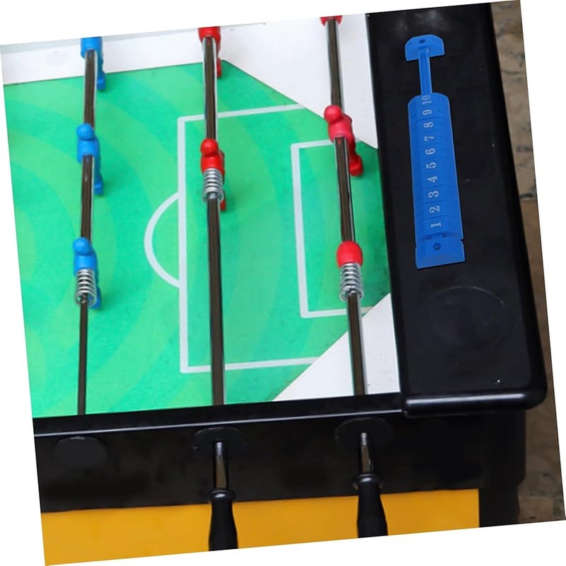 Durable Football Score Keeper Set Blue Red Plastic Counters For Foosball Table Games - Image 5