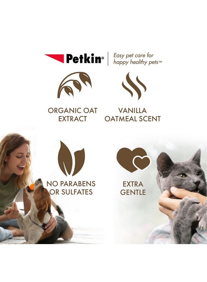 Petkin Mega PetWipes, 200 Wipes - Oatmeal Pet Wipes for Dogs and Cats, Use on Face, Paws, Ears, Body and Eye Area - Ideal for Home or Travel - Image 4