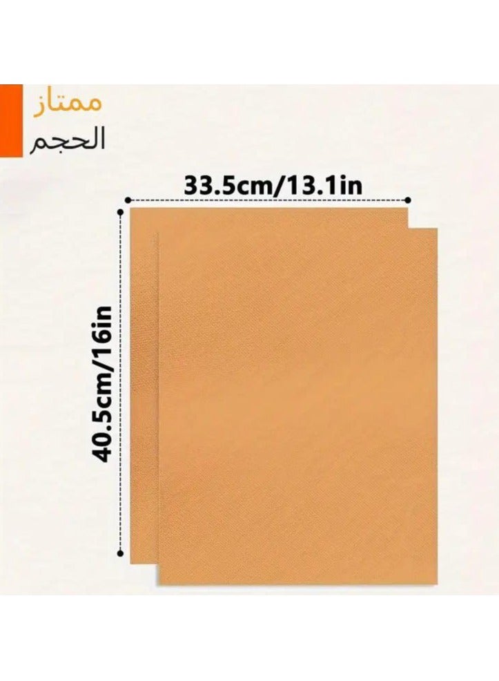 طقم مفرش جريل وشواء صحي للفرن والباربيكيو – قطعتان مقاس 30×40 سم  - Image 3