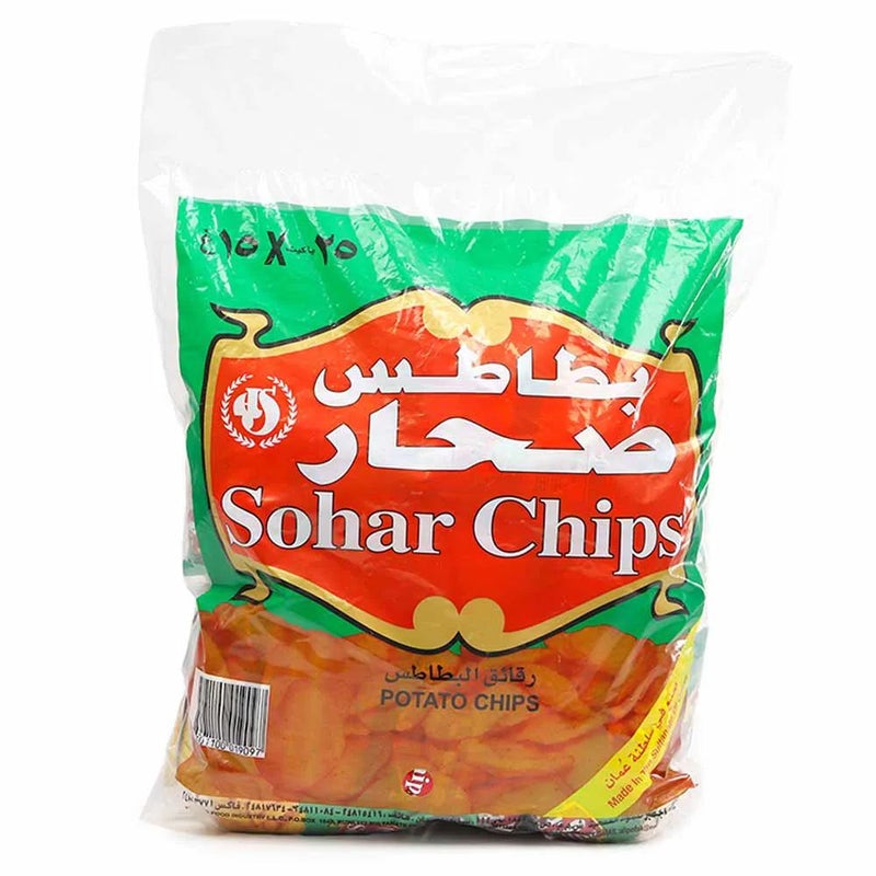 Sohar Potato Vegetable Chips 25x15gms