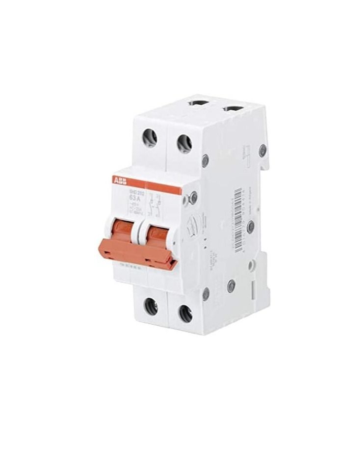 ABB 40A 2P ISOLATOR SHD202/40 2CDD272111R0040 - Image 2