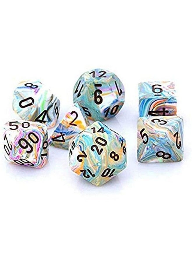 Chessex Chx27441 Dice Festive: 7Pc Vibrant/Brown - Image 2