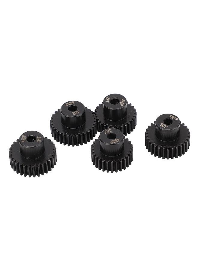 Thoraya 48DP 0.53M Pinion Gear Set 3.175mm Shaft Metal Motor Gears for 1/10 Model Car 28T 29T 30T 31T 32T  - Image 3