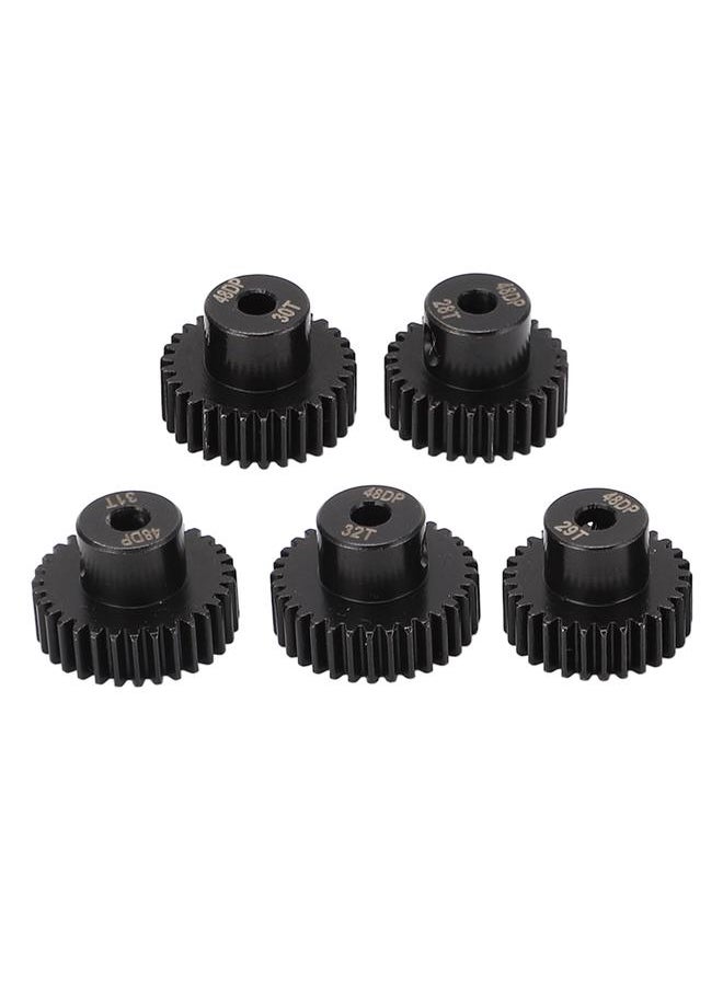 Thoraya 48DP 0.53M Pinion Gear Set 3.175mm Shaft Metal Motor Gears for 1/10 Model Car 28T 29T 30T 31T 32T  - Image 2