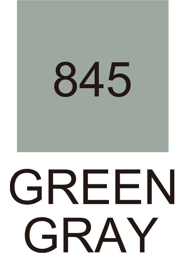Zig Kurecolor Kc 3000 Twin Marker Green Gray 845  - Image 2