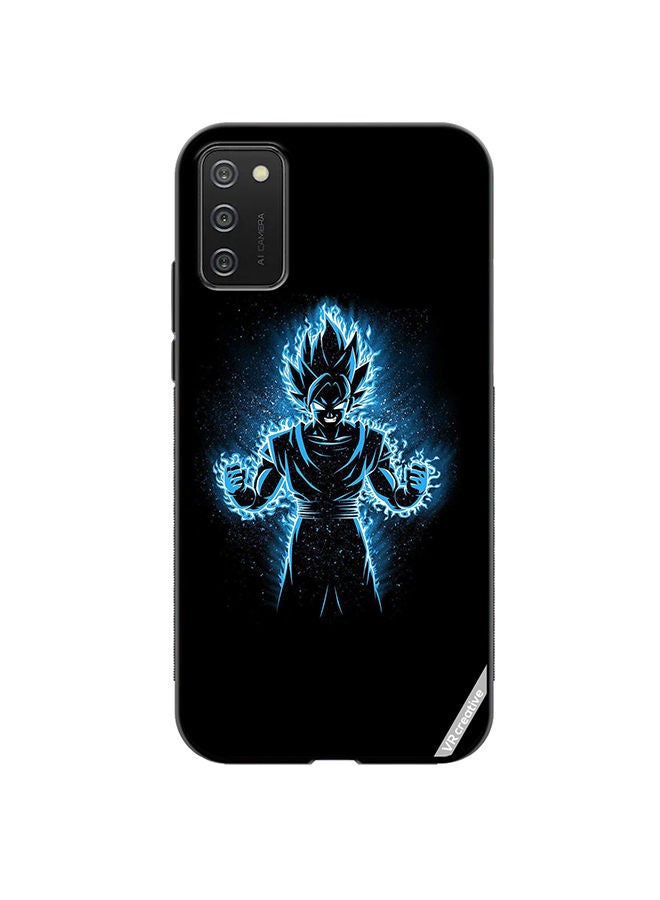 VR CREATIVE Protective Case Cover For Samsung Galaxy A02s Gohan Design Multicolour - Image 1