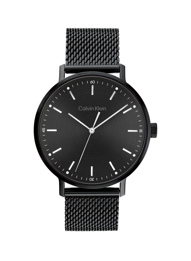 CALVIN KLEIN Analog Round Waterproof  Wrist Watch With Stainless Steel 25200046 - Image 2