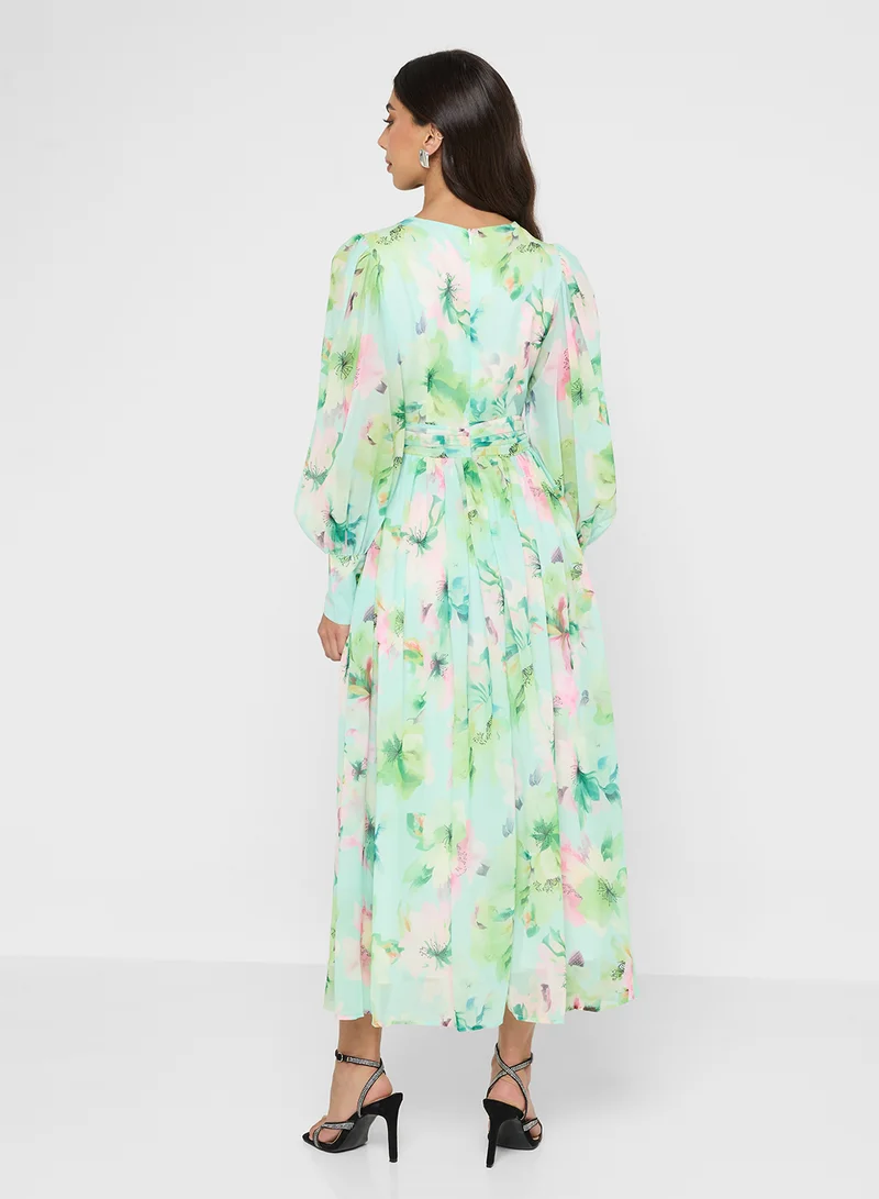 ايلا Floral Print Dress
