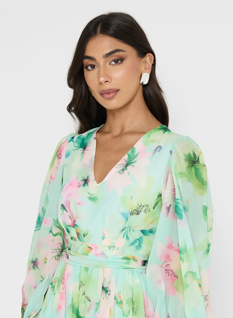 ELLA Floral Print Dress