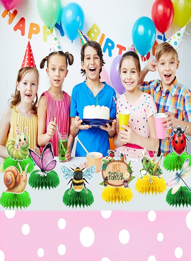 زينة حفلات أعياد الميلاد على شكل حشرات، قطع مركزية أنيقة على شكل خلية نحل، زينة على شكل خنفساء، زينة ثلاثية الأبعاد على شكل حشرات لتزيين طاولة حفلات أعياد الميلاد وحفلات استقبال المولود الجديد - Image 3