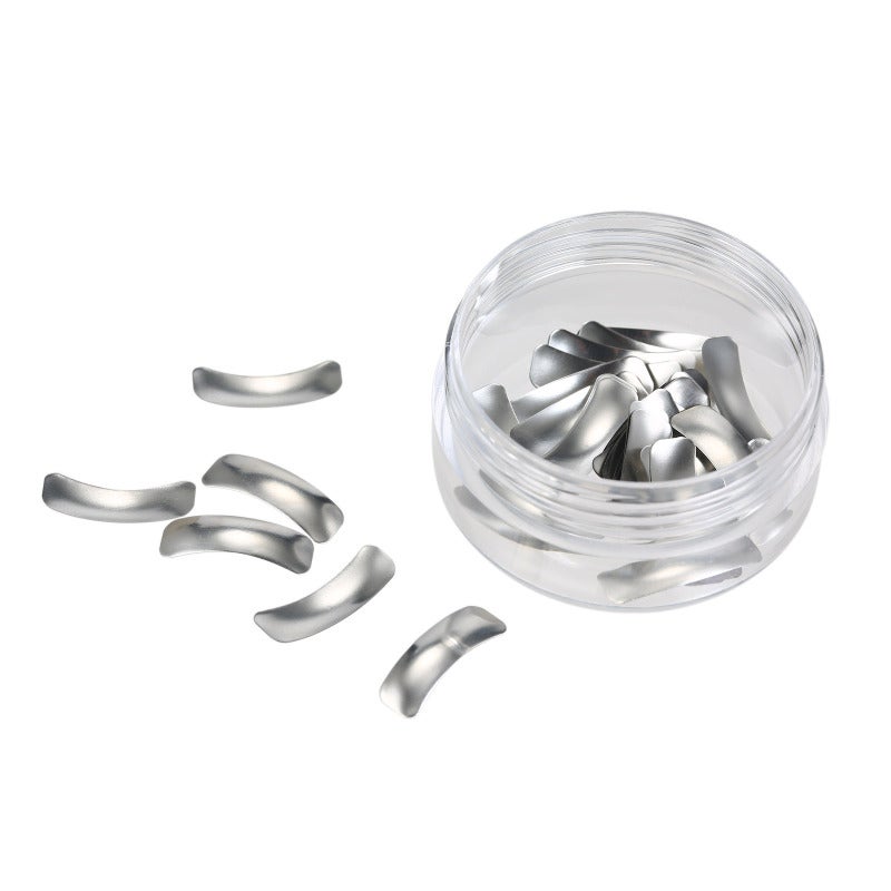 Dental Sectional Contoured Matrices 50pcs Reinforced Elastic Metal - Tight Contact Non-Impaction Separation Matrix Bands for Dental Clinic Orthodontic Molars Deciduous Teeth - Image 3