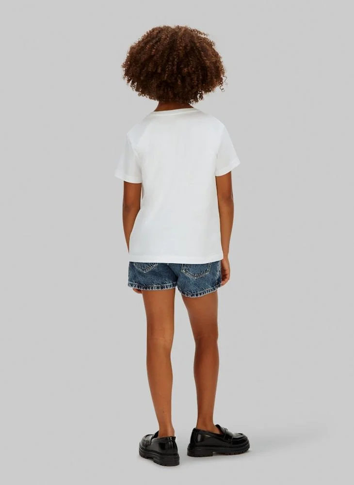 كالفن كلاين جينز Youth Collegiate Short Sleeve T-Shirt