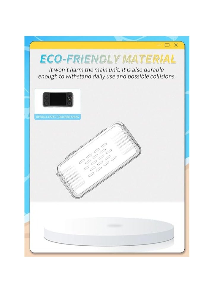 general TPU Protective Case for ANBERNIC RG35XX H Includes lanyard Dustproof, shockproof, and durable - Image 4