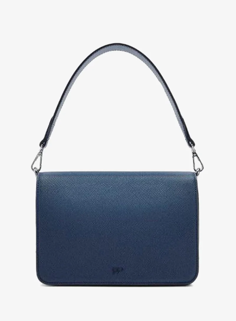 بارفوا حقيبة كروس بودي مع ملمس وإغلاق الغطاء