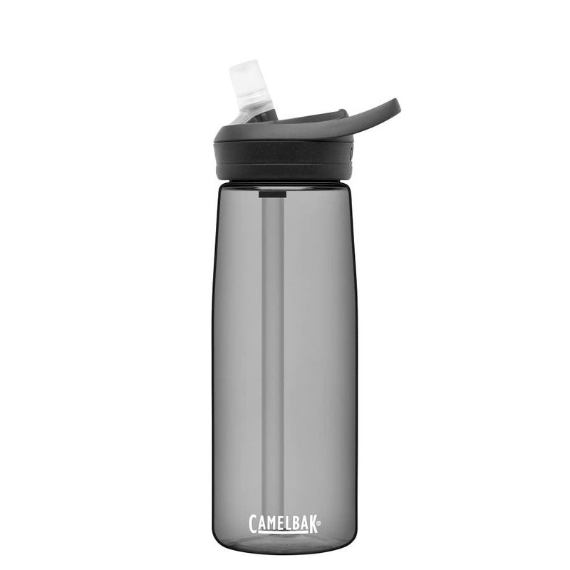 CamelBak Eddy+ Bite Valve Straw Tritan Renew Water Bottle Charcoal 2.0, 25oz - Image 1