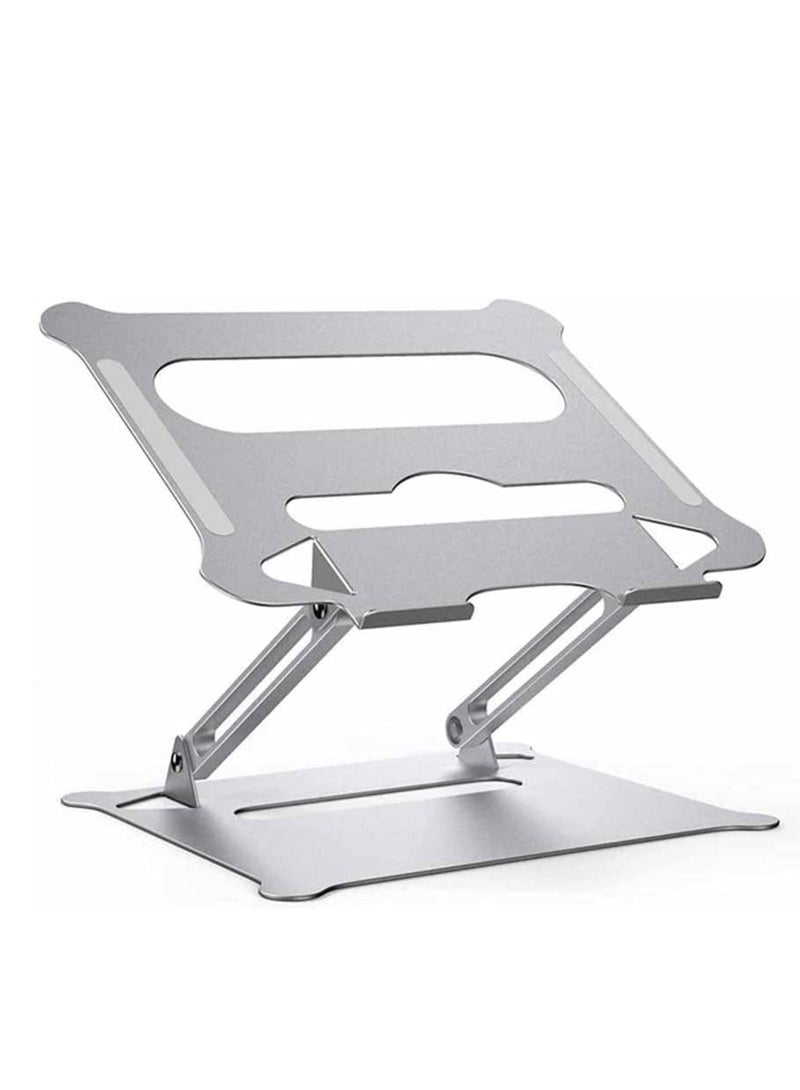 Aluminum Alloy Adjustable Laptop Stand Folding Portable - Image 1