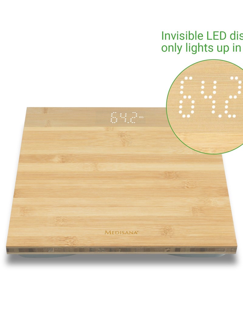 Medisana - PS440 Bamboo Digital Personal Scale - Image 1